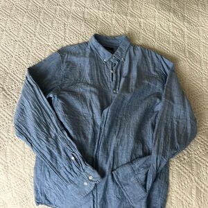 Banana Republic slim fit size large tall chambray shirt in good condition.